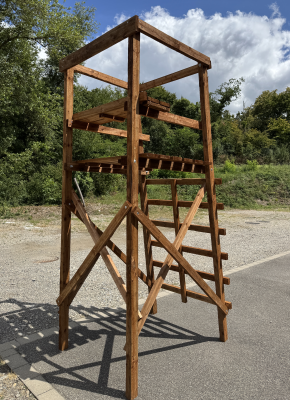 Chaise de battue Sanglier H. 3m00 (lot de 5 pièces)