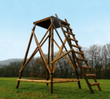 Support de mirador H. 3m00 avec manchons de montage