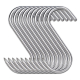 Crochet de boucher S en acier inoxydable 160x8mm - 100 kg