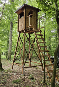 Cabine mirador avec plancher Alsace (Reh-blick)