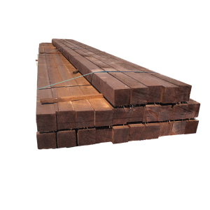 Chevron en bois brut sapin/épicéa traité autoclave brun 500x10x10 cm