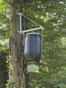Kit complet agrainoir pour arbre, avec capteur solaire